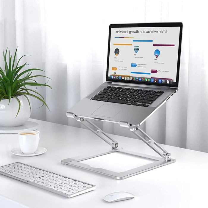 Tech-Protect Prodesk Universal Laptop Stand Grey
