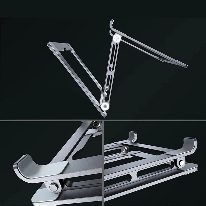 Tech-Protect Prodesk Universal Laptop Stand Silver