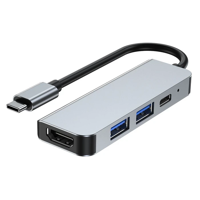 Hub 4in1 Tech-Protect V2 Gray
