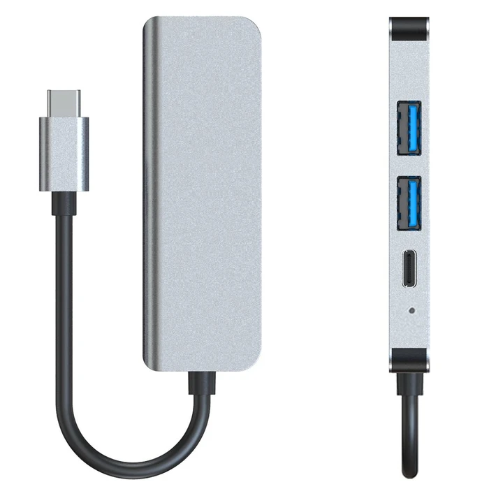 Hub 4in1 Tech-Protect V2 Gray