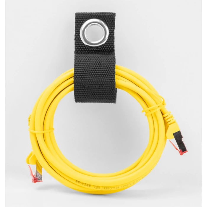 Δεματικά Καλωδίων Delock ιμάντες velcro 19567, 43.5 x 5cm, μαύρος, 5τμχ