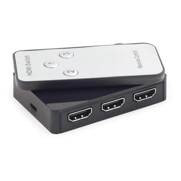 HDMI Switch Gembird 5 Port 4k + Τηλεχειριστήριο