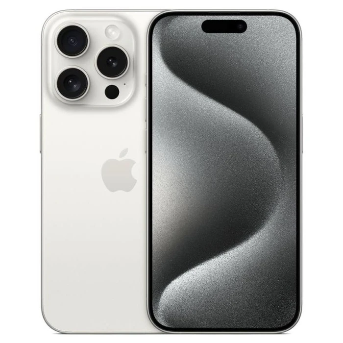 Apple iPhone 15 Pro 256GB Λευκό Τιτανίου (CPO)