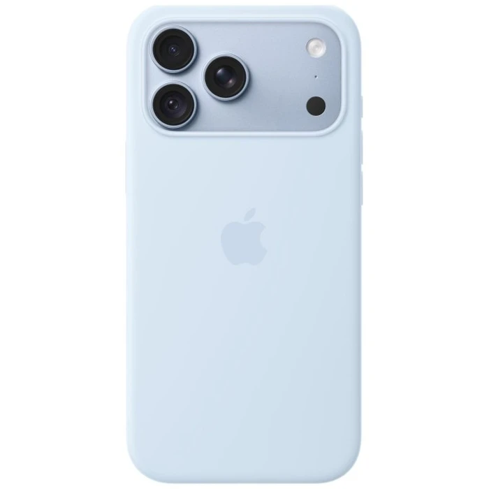 Apple Θήκη Σιλικόνης με MagSafe Crisp Blue (iPhone 18 Pro Max)