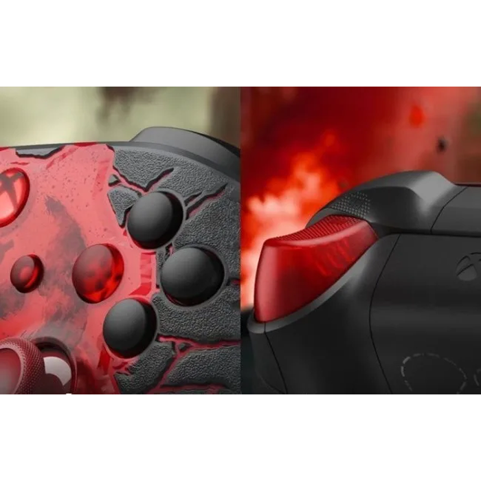 Microsoft Xbox Wireless Controller - Gears of War: E-Day Limited Edition (Black/Red)