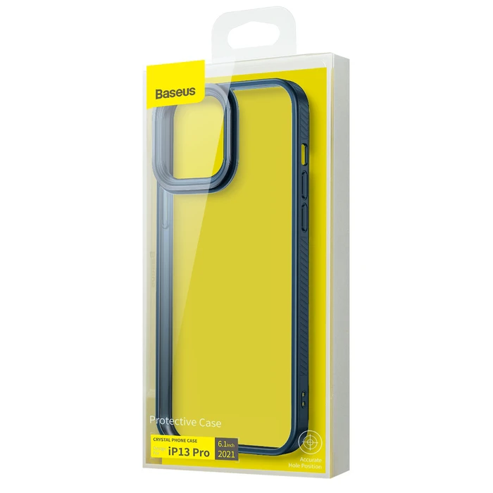 Baseus Crystal Apple iPhone 13 Pro (blue)