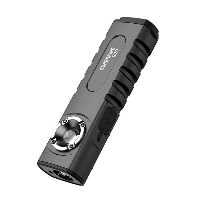 Φακός πολλαπλών λειτουργιών SuperFire G20, 470lm, USB