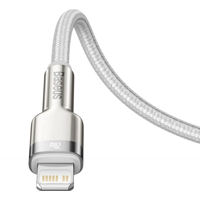 Καλώδιο USB to Lightning Baseus Cafule PD 20W 2m (white)