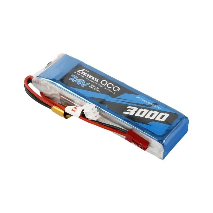 Μπαταρία Gens Ace 3000mAh 7.4V 1C 2S1P LiPo