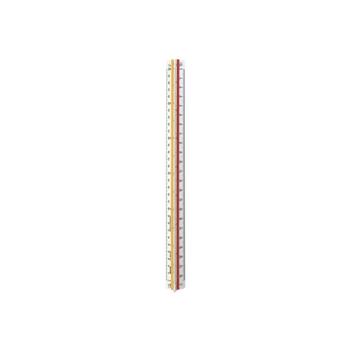 Rotring T1 Plastic 30cm Scale with Handle - White (8020200)