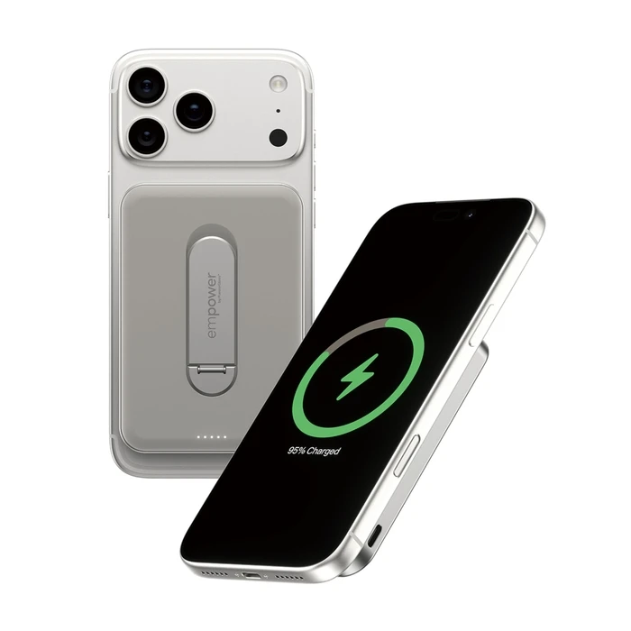 PanzerGlass Empower MagSafe 5000mAh 20W with USB-C Port — Titanium