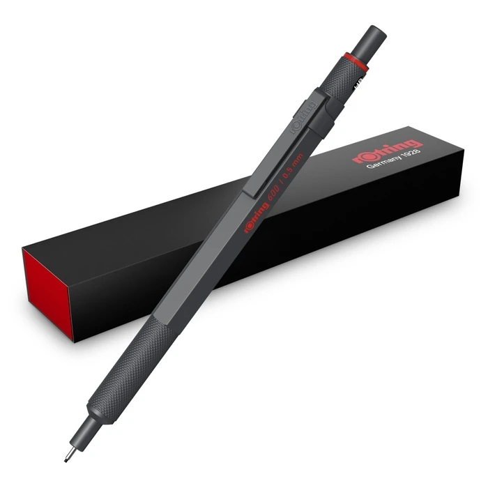 rOtring 600 Dark Stone Mechanical Pencil 0.5 mm
