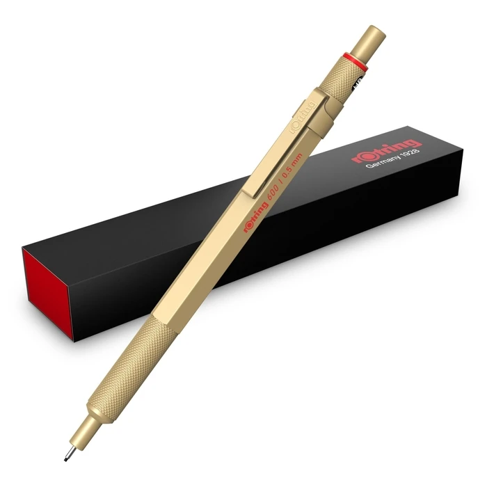 Rotring 600 Gold Mechanical Pencil 0.5mm