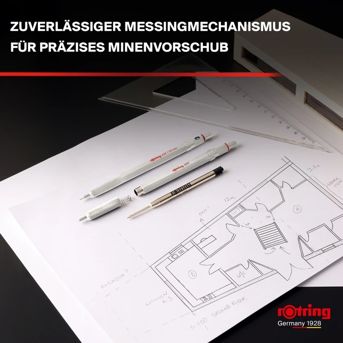 Rotring 600 Gold Mechanical Pencil 0.5mm