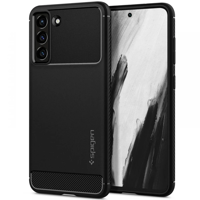 Case Spigen Rugged Armor Samsung Galaxy S21 FE Matte Black