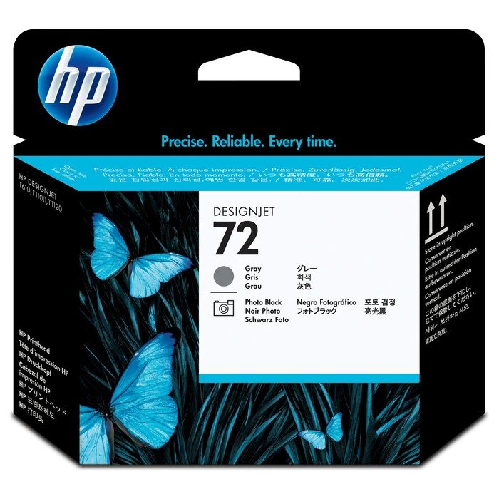 Γνήσιο Μελάνι HP 72 original printhead C9380A grey and photo Black 1-pack