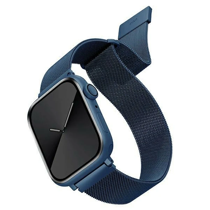 UNIQ Dante Strap Apple Watch Series 4/5/6/7/SE/8/9/10 40/41/42mm Stainless Steel blue/cobalt blue