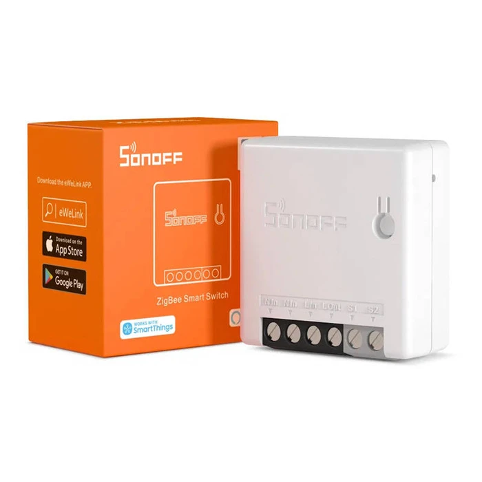 Έξυπνος Ενδιάμεσος Διακόπτης Sonoff ZigBee ZBMINI (Λευκό)