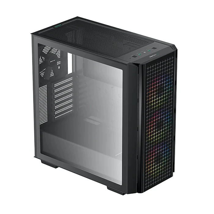 Κουτί Η/Υ Deepcool CG540 Gaming Midi με Πλαϊνό Παράθυρο και RGB Black