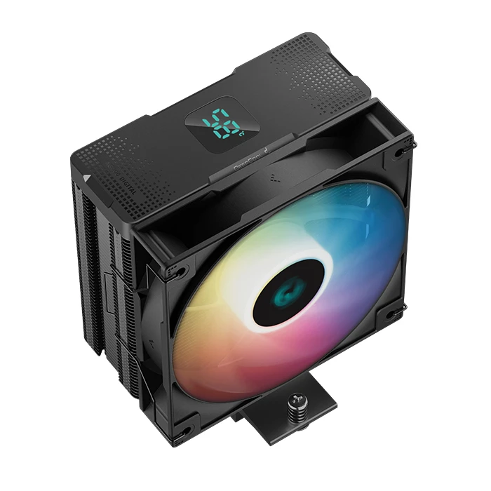 Ψύκτρα CPU Deepcool AG400 Digital BK ARGB Air cooler 12 cm Black 1 pc(s)