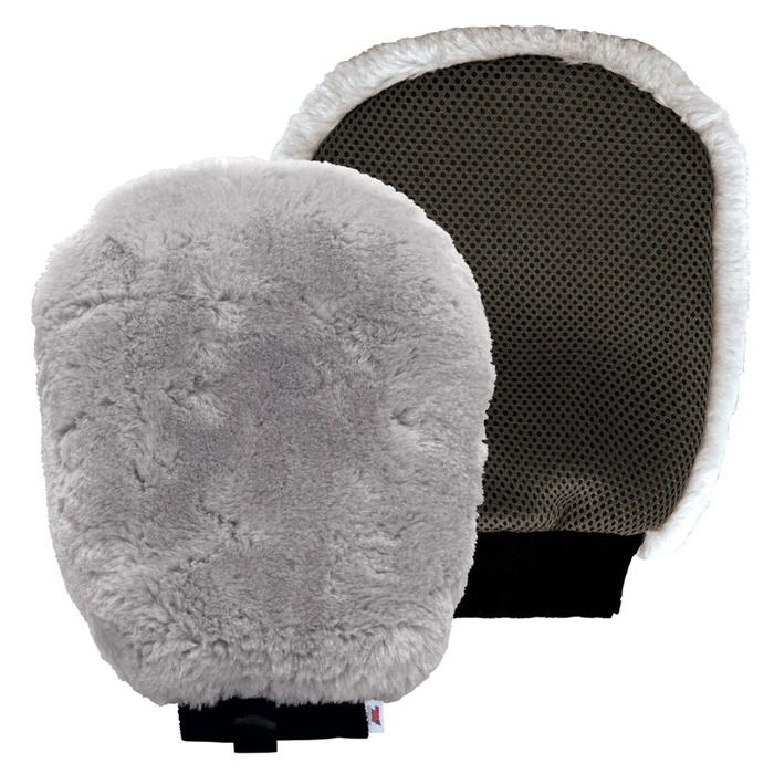 Γάντι Καθαρισμού Αυτοκινήτου Moje Auto 19-639, μάλλινο, 18x26cm, γκρι