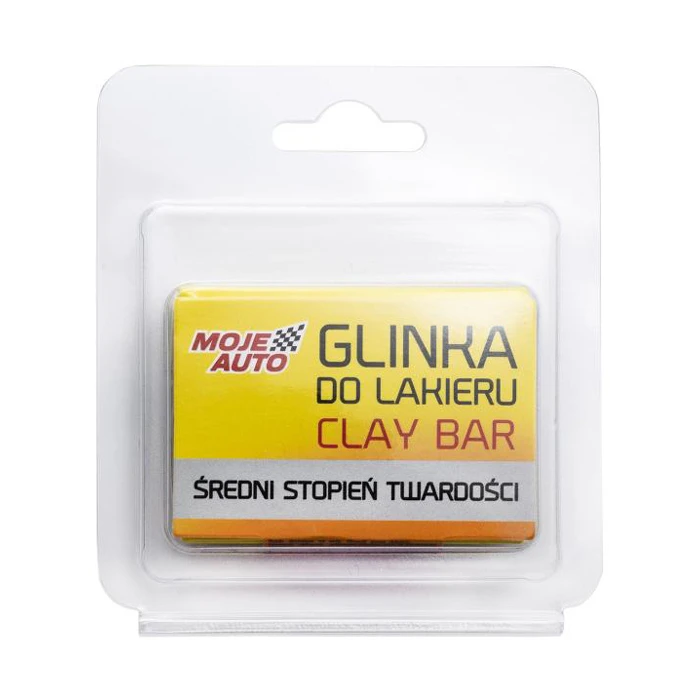 Πηλός Καθαρισμού Moje Auto χρώματος αυτοκινήτου 19-645, 60g, κίτρινος