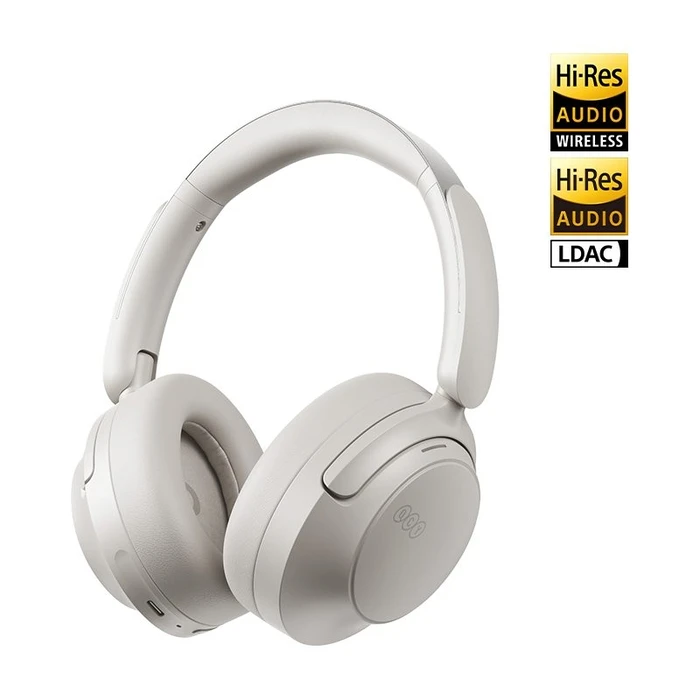 QCY Headphones H3S White Type C Bluetooth 6.0 ANC