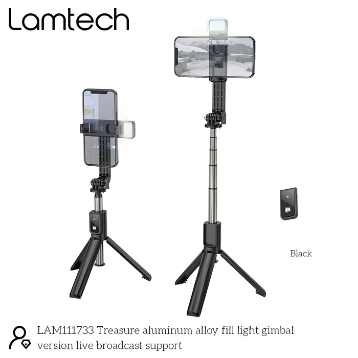 Τρίποδο Lamtech 2IN1 Bluetooth GIMBAL for ACTION CAMS and Smartphones