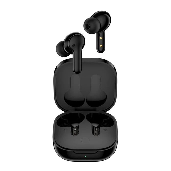 Bluetooth Handsfree Qcy T13 TWS Black Dual Driver 4-mic noise cancel. - Quick Charge 380mAh