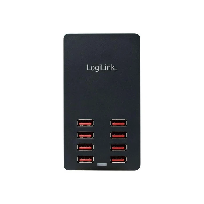 Φορτιστής USB Πρίζας LogiLink PA0140 8 Port, 44W, black