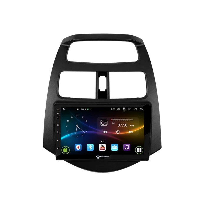 VenCore 3236-10007-0683B - Οθόνη Multimedia Android 15 9" για Chevrolet Spark 2009-2015 (Μαύρη)
