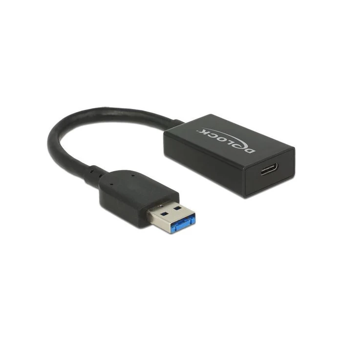 Converter Delock USB 3.0 Typ C -> Typ A St/Bu Black