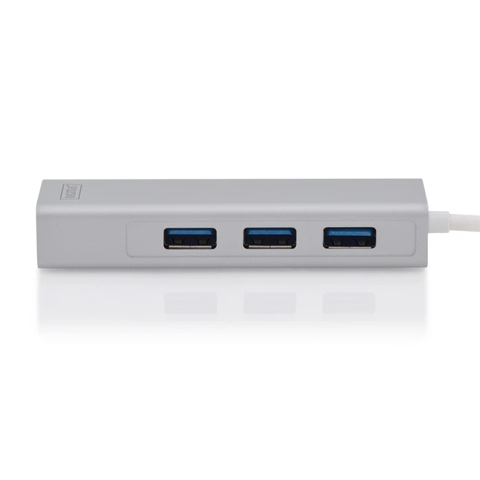 USB Hub Digitus USB3.0/C to GB Ethernet