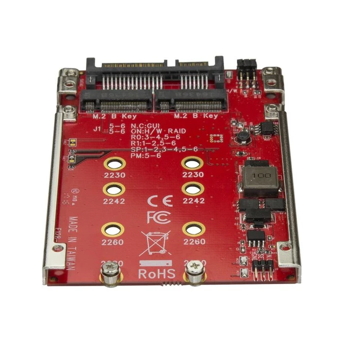 Adapter StarTech M.2 to SATA - Dual Slot M.2 NGFF SSD