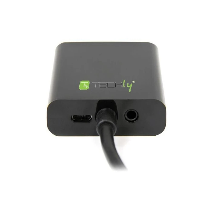 Μετατροπέας Techly HDMI to VGA Audio Micro-USB