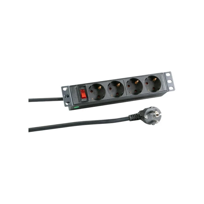Πολύπριζο EFB 10" 4xCEE Με Διακόπτη