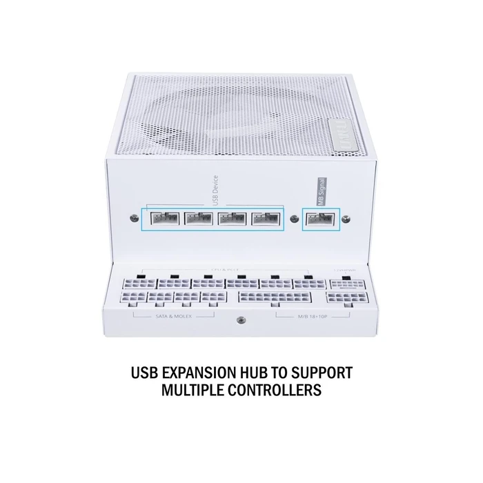 Τροφοδοτικό Lian Li Edge 1300W White 80+ Platinum, Fully Modular SFX 