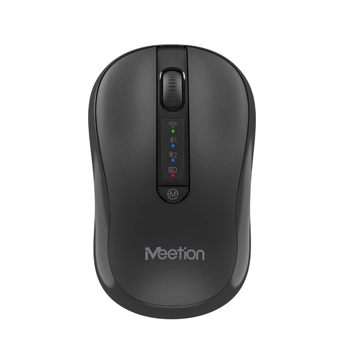 Meetion Ποντίκια Ασύρματο Ποντίκι Office MT-BTM185R με Bluetooth και 2.4G Επαναφορτιζόμενο