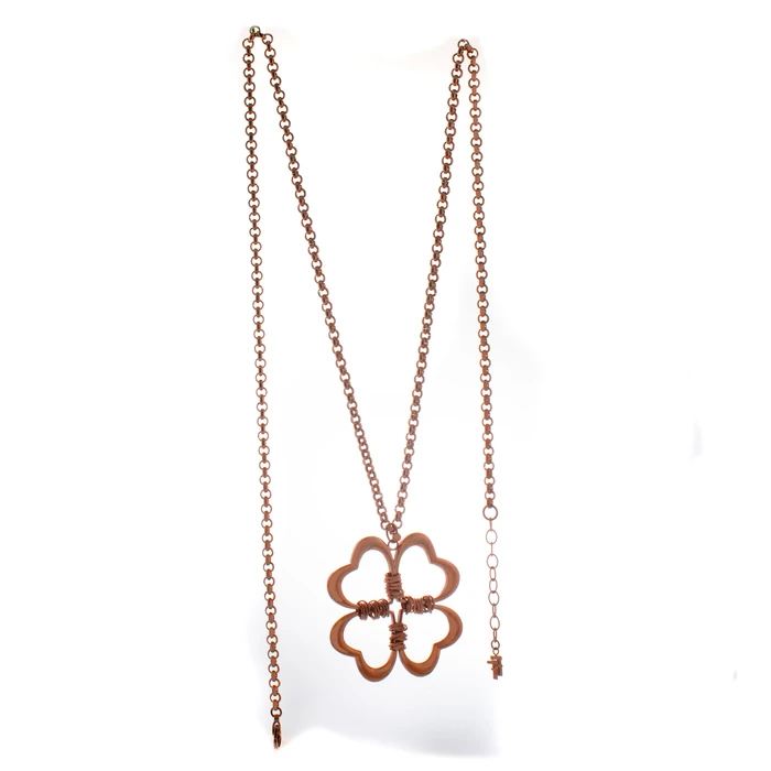 Γυναικείο Κολιέ Folli Follie 1N15T001R (45cm) από Ατσάλι Pink