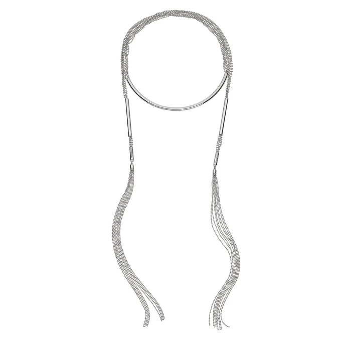 Γυναικείο Κολιέ Folli Follie 1N17F012 (45cm) από Ατσάλι Silver