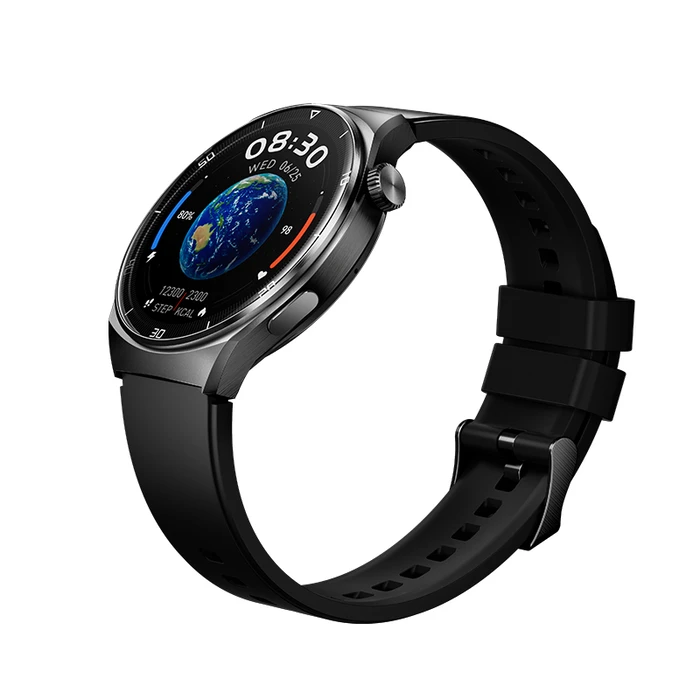 Smartwatch Qcy GT S3 Black - 1,43" HD AMOLED touch 466x466 60Hz Always On Call BT IPX8 14day