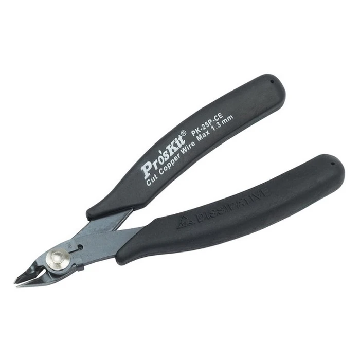 Πλαγιοκόφτης Proskit 1PK-25P-CE με Αγώγιμες Λαβές, Max Φ1.6mm, 130mm