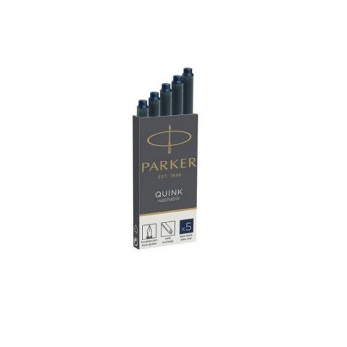 Ανταλλακτικό Μελάνι 1x5 Parker ink cartridge Quink black