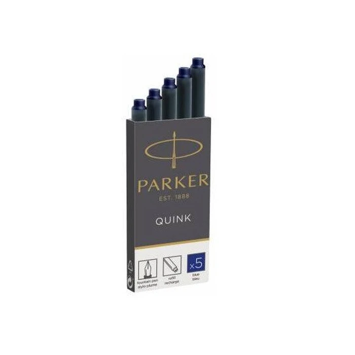 Ανταλλακτικό Μελάνι 1x5 Parker ink cartridge Quink blue