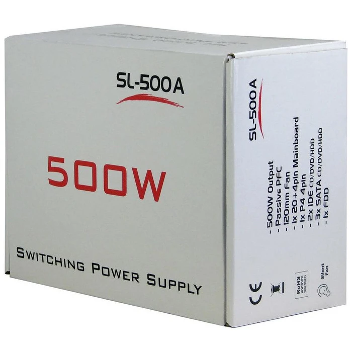 Τροφοδοτικό 500W Inter-Tech SL ATX
