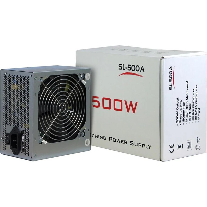 Τροφοδοτικό 500W Inter-Tech SL ATX