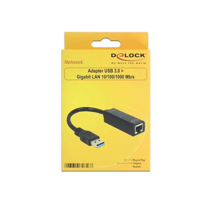 Αντάπτορας Delock USB3.0 A to RJ45 Gigabit