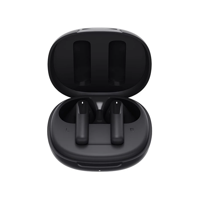 Bluetooth Handsfree QCY AilyBuds E20 Black- Hybrid ANC TWS IPX4 BT5.4