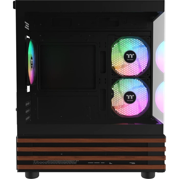 Thermaltake View 170 WS ARGB Gaming Mini Tower PC Case with Side Window - Black