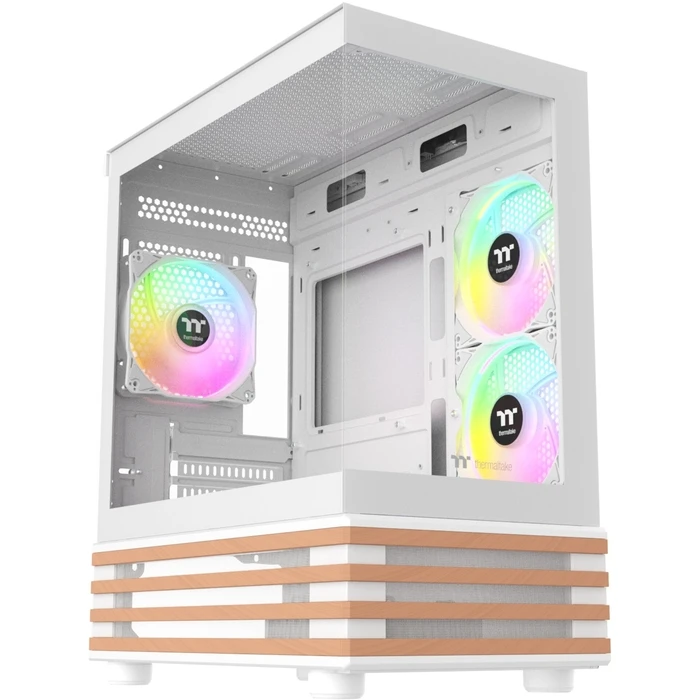 Thermaltake View 170 WS ARGB Gaming Mini Tower Case - White